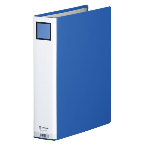 ★まとめ買い★キングジム　キングファイルG　A4S　青　975GXアオ　×10個【返品・交換・キャンセル不可】【イージャ...の通販は