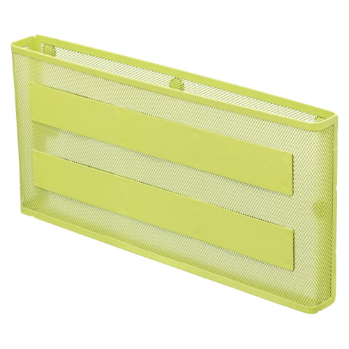 ★まとめ買い★リヒトラブ　マグネットポケット(横)　黄緑　A-7392-6　×10個【返品・交換・キャンセル不可】【イー...