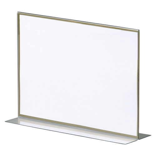 ★まとめ買い★クラウン　T型メニューPET製　CR-MN210P-T　×10個【返品・交換・キャンセル不可】【イージャパ...