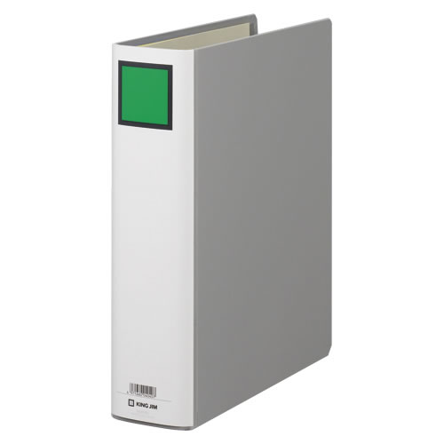 ★まとめ買い★キングジム　キングファイルG　A4S　灰　976N　×10個【返品・交換・キャンセル不可】【イージャパンモール】