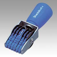 ★まとめ買い★シヤチハタ　欧文6連　4号　明朝体　CF-64M　×10個【返品・交換・キャンセル不可】【イージャパンモール】の通販は