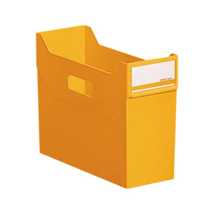 ★まとめ買い★リヒトラブ　スタックボックス　A4　黄　G1600-5　×10個【返品・交換・キャンセル不可】【イージャパ...