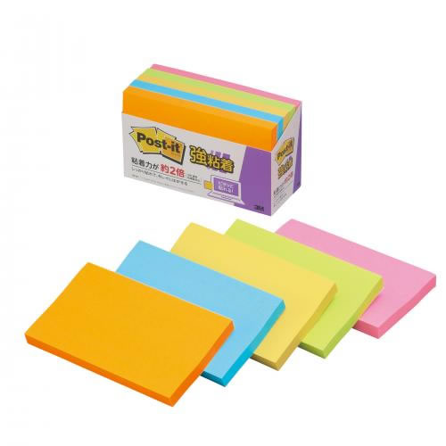 ★まとめ買い★スリーエム　ポストイット　強粘着　ノート　655-5SSAN　×10個【返品・交換・キャンセル不可】【イー...の通販は