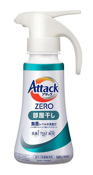 ★まとめ買い★　アタックＺＥＲＯ　部屋干し　ワンハンドタイプ　３８０ｇ　×10個【イージャパンモール】の通販は