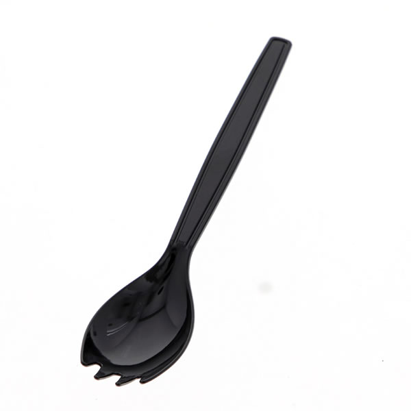 ヘイコープラＦスプーン　１６ｃｍ　黒　単袋　10束（1000本）【イージャパンモール】