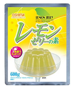 【送料無料】★まとめ買い★　大島食品レモンゼリーの素カップナシ　６００ｇ　×10個【イージャパンモール】