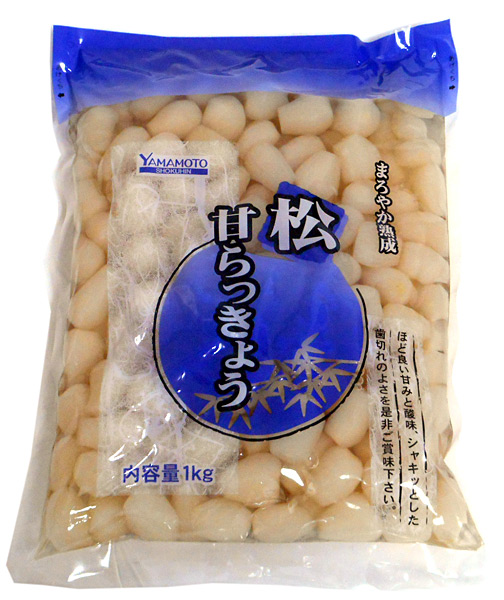 ★まとめ買い★　山本　甘らっきょう 中国　1Kg　×10個【イージャパンモール】