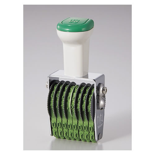 ★まとめ買い★サンビー　テクノタッチ回転印　欧文4号8連　TK-048　×12個【返品・交換・キャンセル不可】【イージャ...