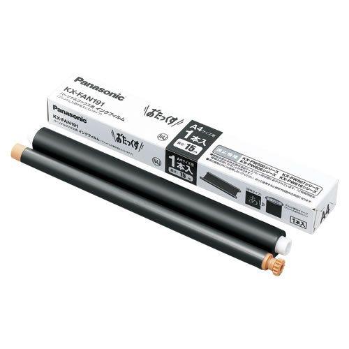 ★まとめ買い★パナソニック　FAXインクフィルム　15mX1本　KX-FAN191　×12個【返品・交換・キャンセル不可...