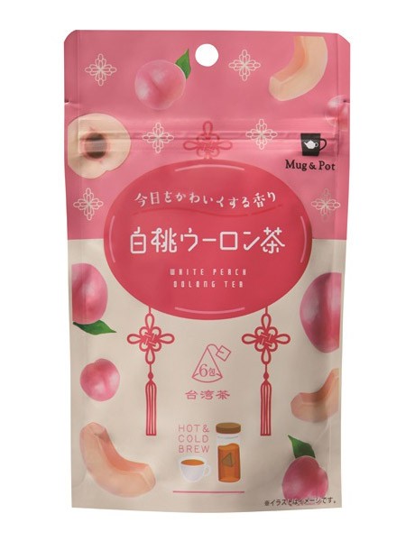 ★まとめ買い★　Tokyo Tea Trading　Mug＆Pot 白桃烏龍茶　2gＸ6包　×12個【イージャパンモール】の通販は