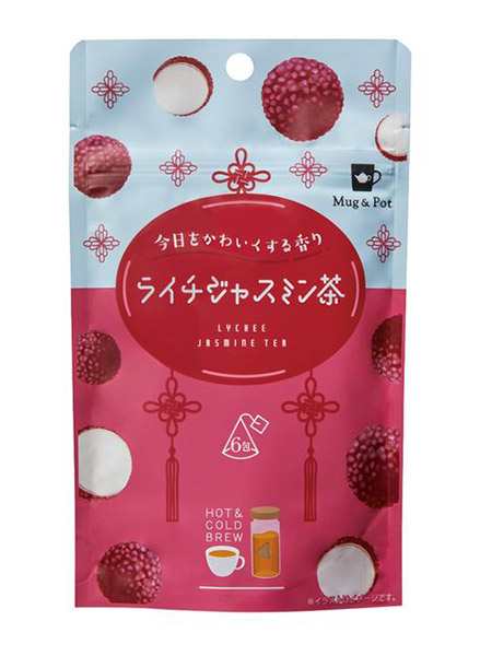 【送料無料】★まとめ買い★　Tokyo Tea Trading　Mug＆Pot ライチジャスミン茶　２ｇＸ６包　×12個...の通販は