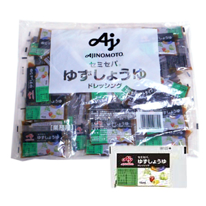 【送料無料】★まとめ買い★　味の素　セミセパ　ゆずしょうゆ　ドレッシング　15mlx40(600ml)　×12個【イージ...