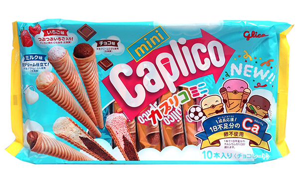 ★まとめ買い★　グリコ　カプリコミニ大袋　１０本　×12個【イージャパンモール】