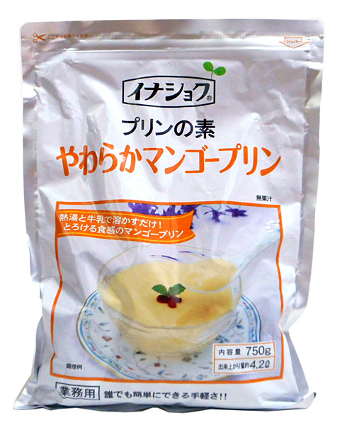 ★まとめ買い★　伊那　やわらかマンゴープリン　750g　×12個【イージャパンモール】 19,930円
