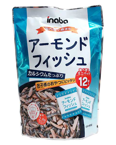 【送料無料】★まとめ買い★　稲葉　アーモンドフィッシュ　１２０ｇ　×12個【イージャパンモール】の通販は