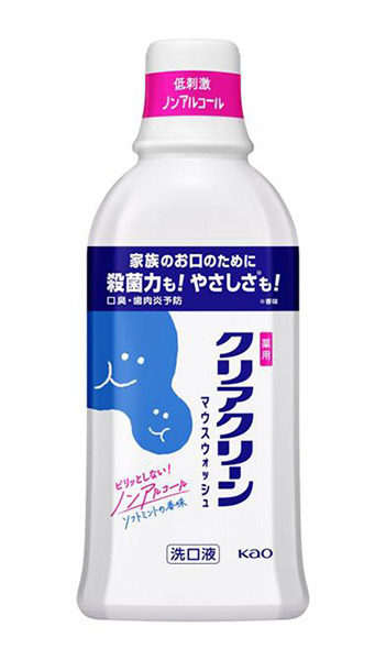 【送料無料】★まとめ買い★　花王　クリアクリーンマウスウォッシュ ソフトミントの香味　600ｍｌ　×12個【イージャパン...