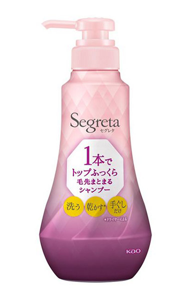 ★まとめ買い★　セグレタ　１本でトップふっくら毛先まとまるシャンプー　本体　360ｍｌ　×12個【イージャパンモール】