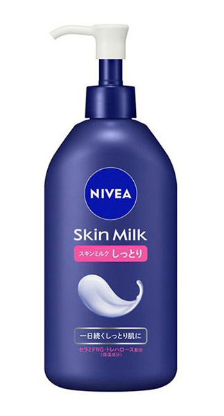 【送料無料】★まとめ買い★　花王　ニベア　スキンミルク　しっとり　３５０ｇ　×12個【イージャパンモール】