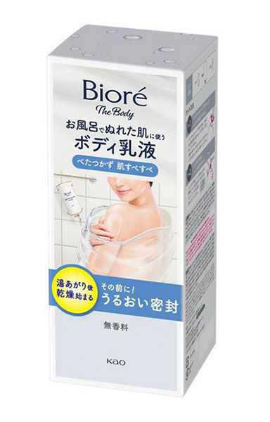 ★まとめ買い★　ビオレ　ザボディ　お風呂でぬれた肌に使うボディ乳液　肌すべすべ　無香料　２８５ｍｌ　×12個【イージャパ...