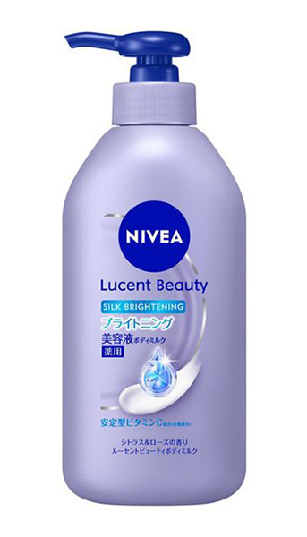 【送料無料】★まとめ買い★　花王　ニベア　ルーセントビューティ　シルクブライトニング　ポンプ　330ｍｌ　×12個【イー...
