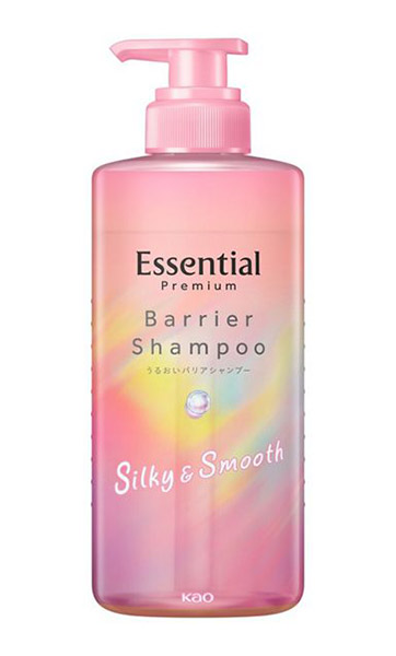 ★まとめ買い★　エッセンシャル　プレミアムうるおいバリアシャンプー　シルキー＆スムース　４５０ｍｌ　×12個【イージャパ...