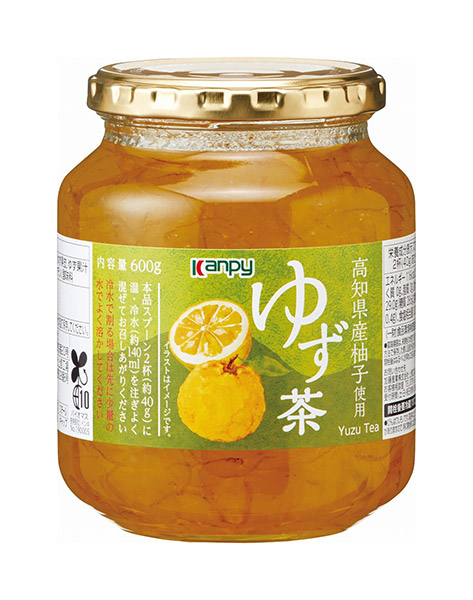 【送料無料】★まとめ買い★　カンピー ゆず茶  ６００ｇ　×12個【イージャパンモール】