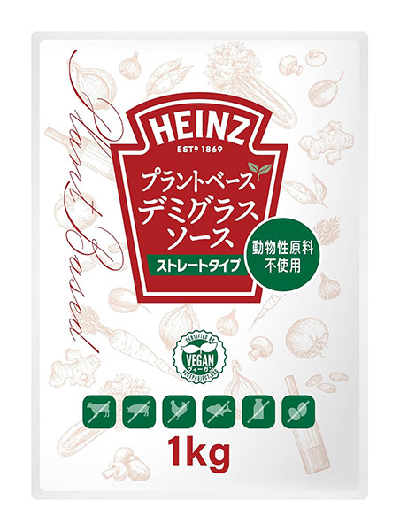 ★まとめ買い★　ハインツ　プラントベース　デミグラスソース　1ｋｇ　×12個【イージャパンモール】