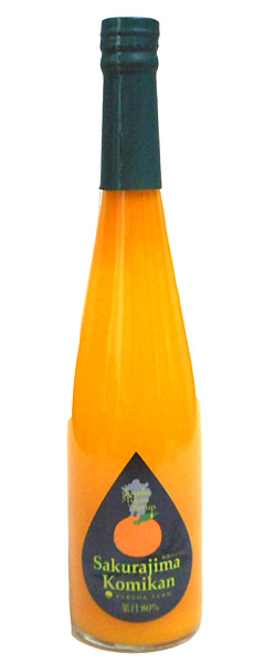 【送料無料】★まとめ買い★　福田農場　桜島小みかんシロップ　瓶　５００ＭＬ　×12個【イージャパンモール】の通販は