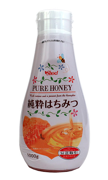 【送料無料】★まとめ買い★　正　栄　　Ｒ／純粋はちみつ　ホワイトラベル　ポリ　１ｋｇ　×12個【イージャパンモール】