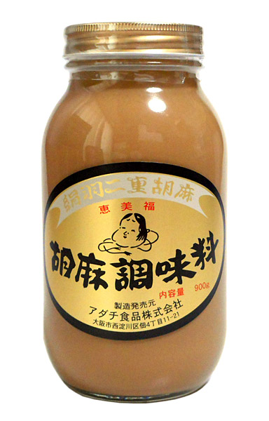 【送料無料】★まとめ買い★　恵美福　絹羽二重胡麻（白）瓶　９００ｇ　×12個【イージャパンモール】