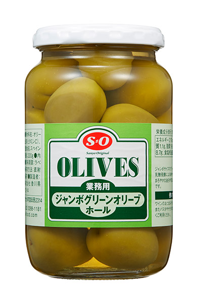 【送料無料】★まとめ買い★　Ｓ＝Ｏ　ジャンボグリーンオリーブ  400g　×12個【イージャパンモール】