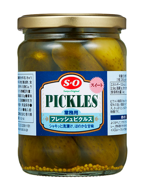 【送料無料】★まとめ買い★　Ｓ＝Ｏ　フレッシュピクルス　スイート  530g　×12個【イージャパンモール】