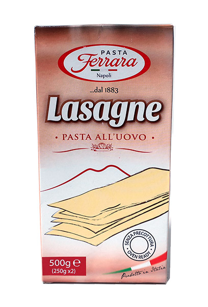 ★まとめ買い★　ニップン　フェラーラ　ラザニア　500ｇ　×12個【イージャパンモール】の通販は 6,497円