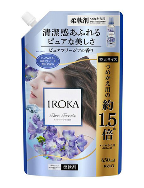 【貨物輸送無料】★まとめ買い★ 名取り草 IROKA ピュアフリージア スパウト ６５０竓 ×15個【イージャパンモール】