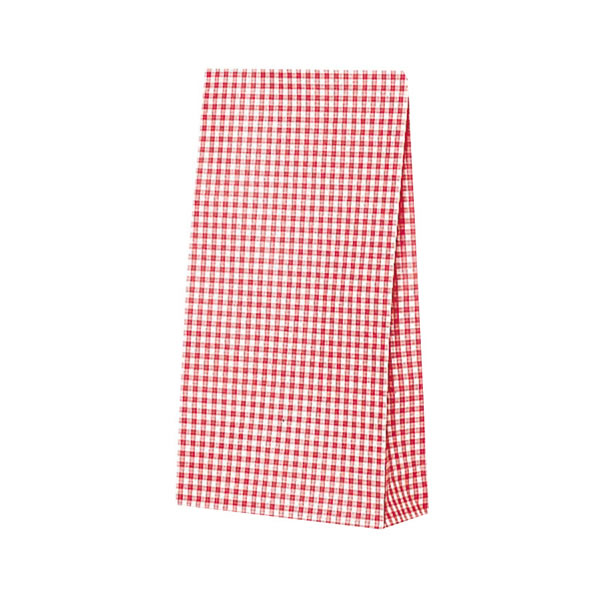 ファンシーバッグ　Ｓ３　ギンガムミニ　赤　１５束（１５００枚）【イージャパンモール】の通販は 11,356円