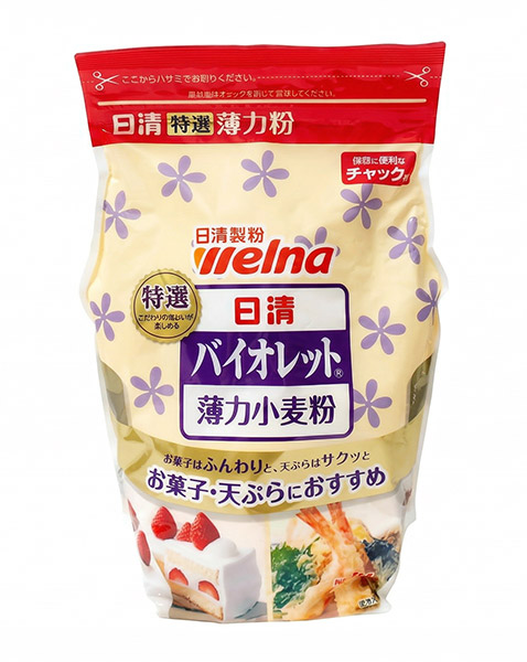 【送料無料】★まとめ買い★　日清製粉ウェルナ　日清 バイオレット　チャック付　１ｋｇ　×15個【イージャパンモール】 6,530円