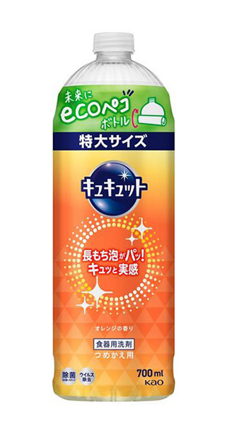 ★まとめ買い★　花王　キュキュット　つめかえ用　７００ｍｌ　×16個【イージャパンモール】
