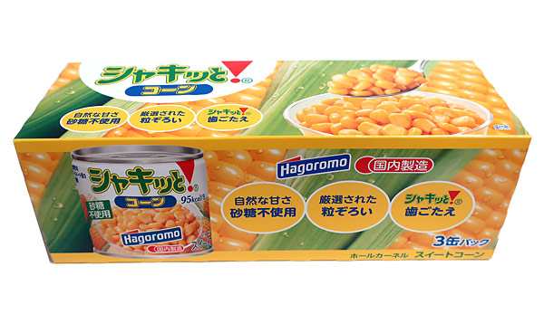 ★まとめ買い★　はごろも　シャキッとコーン Ｍ２Ｘ３缶　×16個【イージャパンモール】の通販は