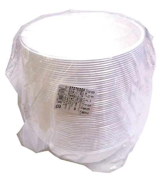 【送料無料】★まとめ買い★　ＣＰ　ＢＦ−３６２ホワイト本体　（丼・麺容器）５０枚　×16個【イージャパンモール】の通販は 22,780円