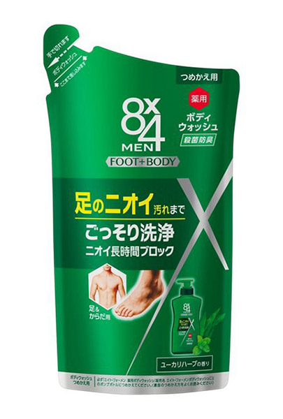 【送料無料】★まとめ買い★　８ｘ４メン薬用ボディウォッシュ　つめかえ用　３００ｍｌ　×18個【イージャパンモール】