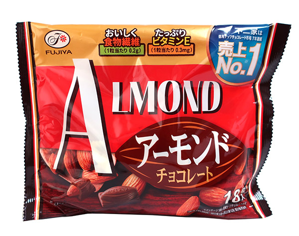 【送料無料】★まとめ買い★　不二家　アーモンドチョコレート袋　18粒　×18個【イージャパンモール】 7,187円