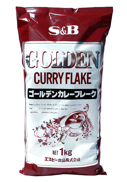 ★まとめ買い★　ＳＢ　ゴールデンカレーフレーク 1kg　×20個【イージャパンモール】