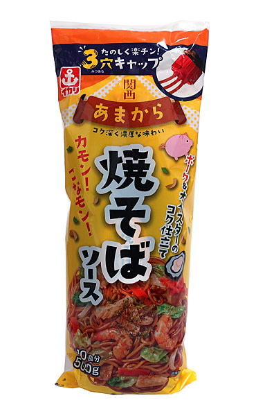 【送料無料】★まとめ買い★　イカリ　関西あまから焼そばソース　５００ｇ　×20個【イージャパンモール】 4,815円