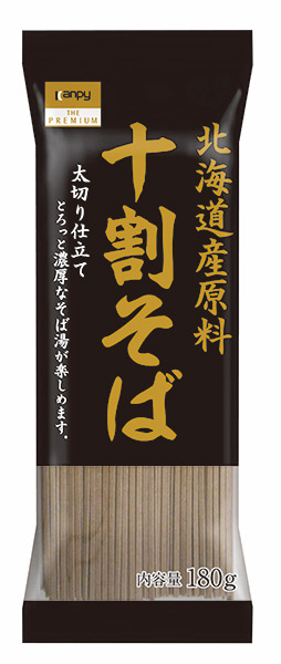 ★まとめ買い★　カンピー ザ・プレミアム　北海道産原料 十割そば　180ｇ　×20個【イージャパンモール】の通販は 8,570円