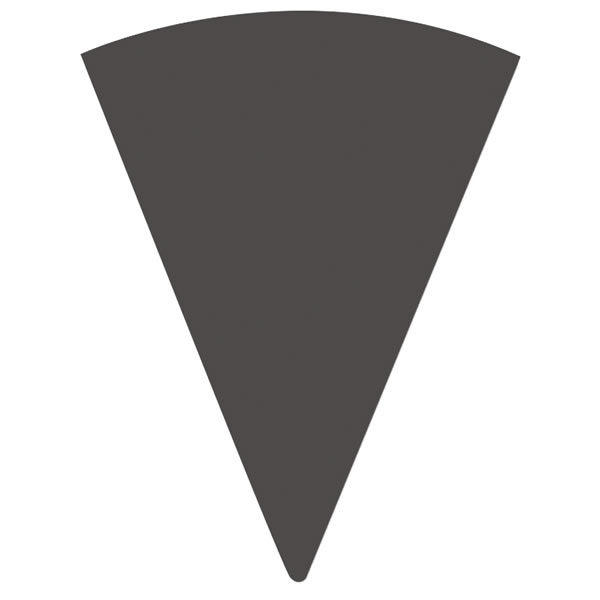 ワッフルコーンスリーブ　無地　ブラック　２０束（２０００枚）【イージャパンモール】の通販は 14,732円