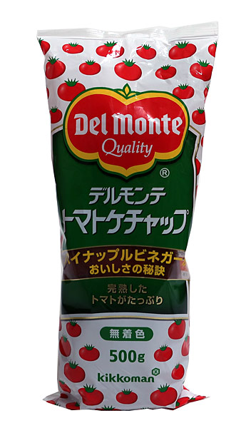 【送料無料】★まとめ買い★　デルモンテ　トマトケチャップ　５００ｇ　　×20個【イージャパンモール】