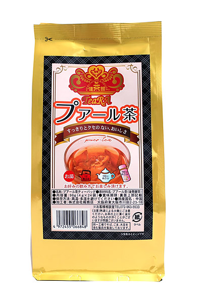 ★まとめ買い★　梶商店　健康館　ティアラプアール茶　４ｇｘ２４Ｐ　×20個【イージャパンモール】