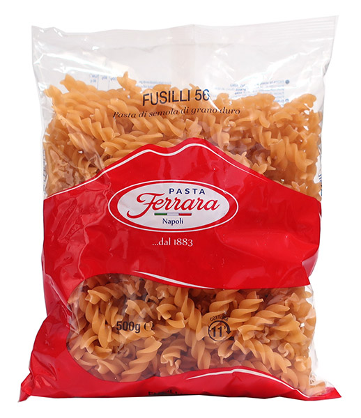 ★まとめ買い★　ニップン　フェラーラ　フジリNO.56　500ｇ　　×20個【イージャパンモール】の通販は 9,498円