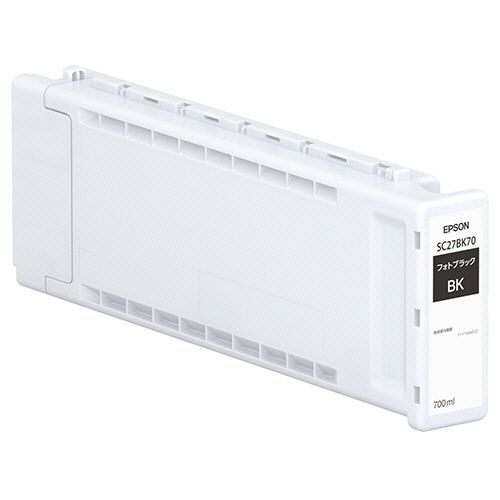 インクカートリッジ フォトブラック 700mL SC27BK70 1個