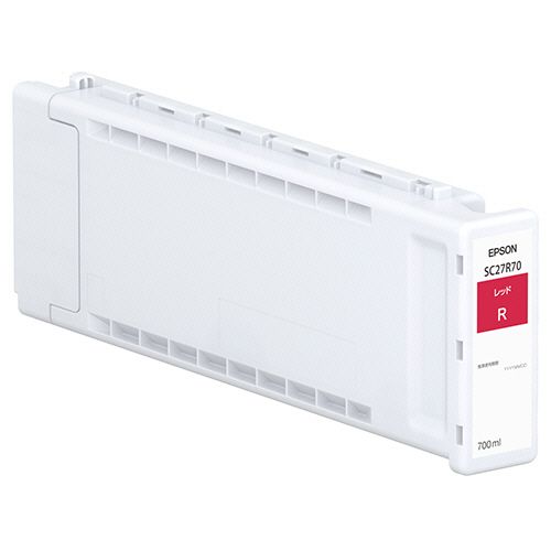 インクカートリッジ レッド 700mL SC27R70 1個